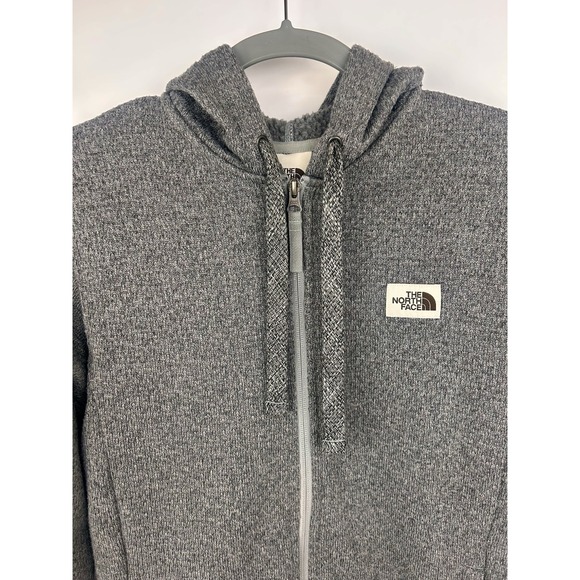The North Face mens full zip thermal/fleece hooded medium weight jacket size S - Picture 3 of 8